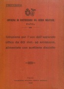 ApparatoOtticoadEmissioneda80mmadAcetilene1929 MI)